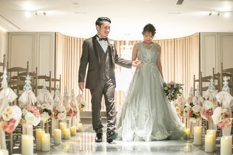 バージンロードで♪