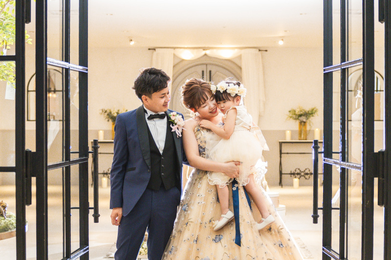 最後はエントランスで♡