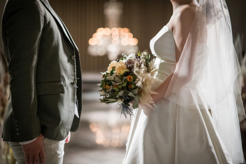 お持ち込みのブーケで