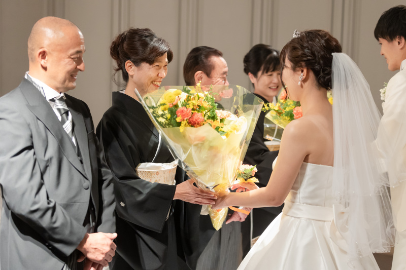 感動的なシーン。