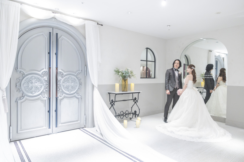 ワンちゃんと一緒に♡2着こだわりフォト