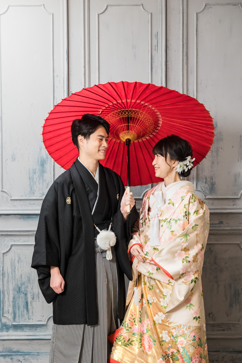 和装撮影からスタート！
