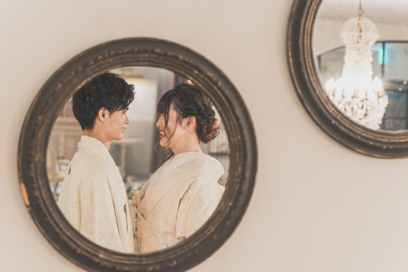 和装から撮影スタート！！