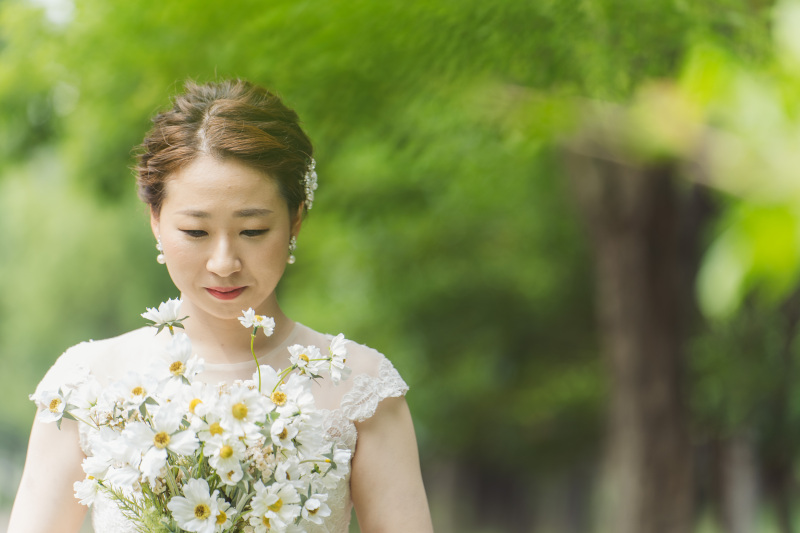 新婦様ソロショット