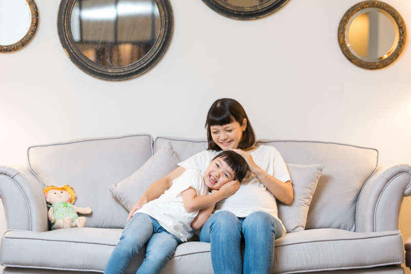 お子様とマタニティフォト♪