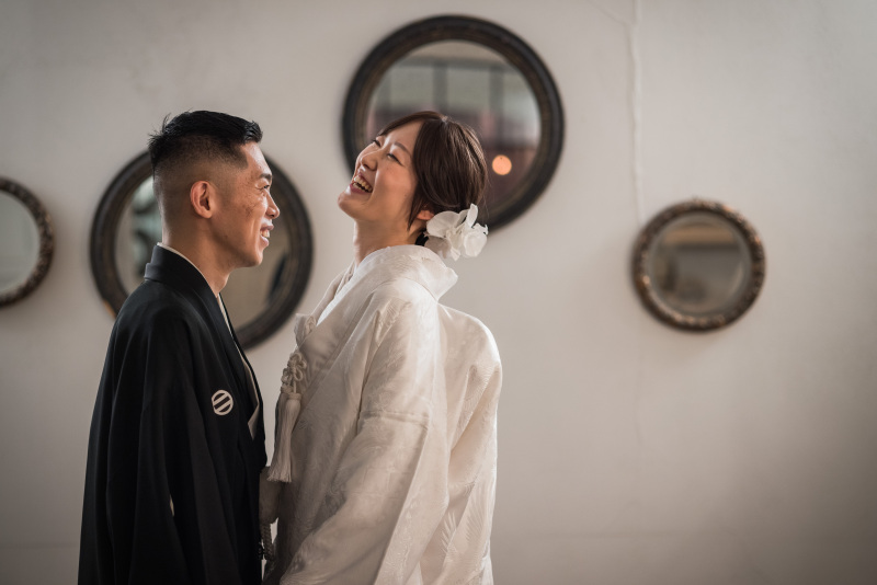 お話ししながら...