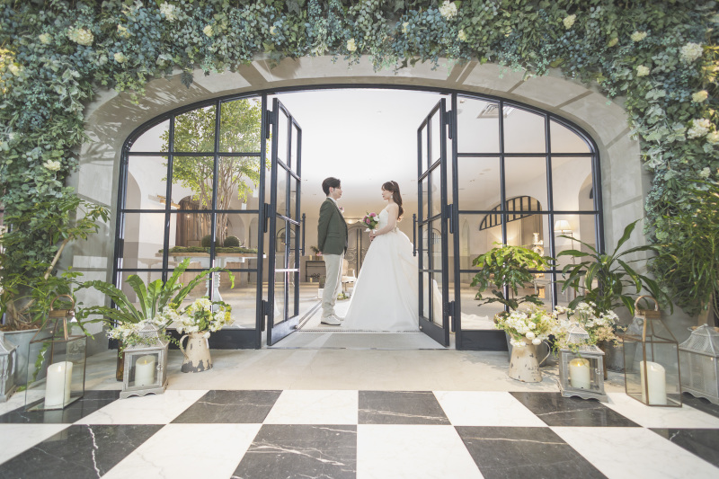 グリーンのアーチ