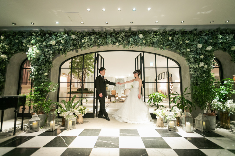 エントランスにて♪