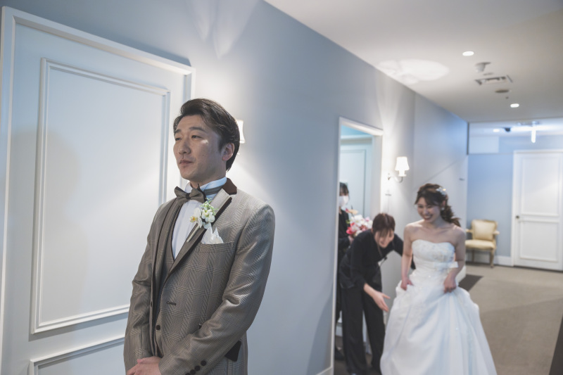 新婦様お支度整って・・