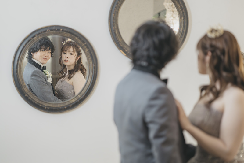 ミラー越しに♪