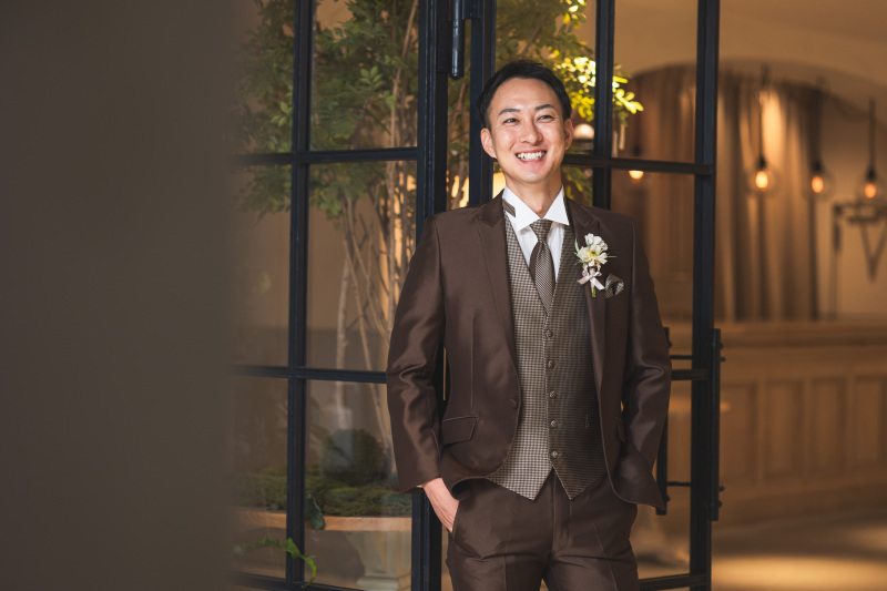 新郎様ソロショット