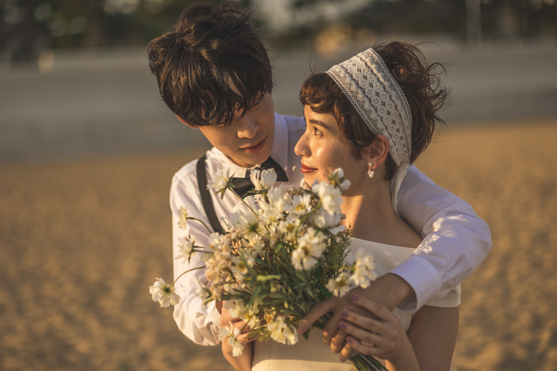 優しく抱きしめて