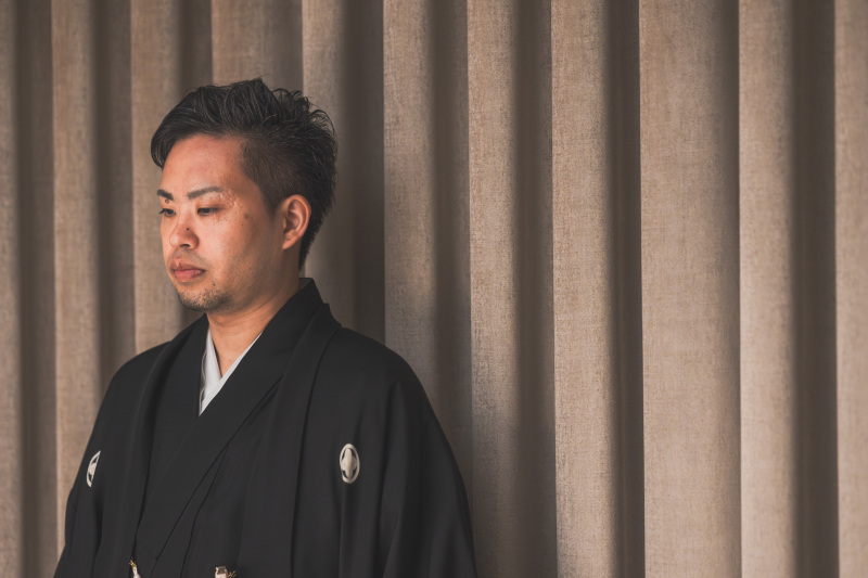 新郎ソロショット