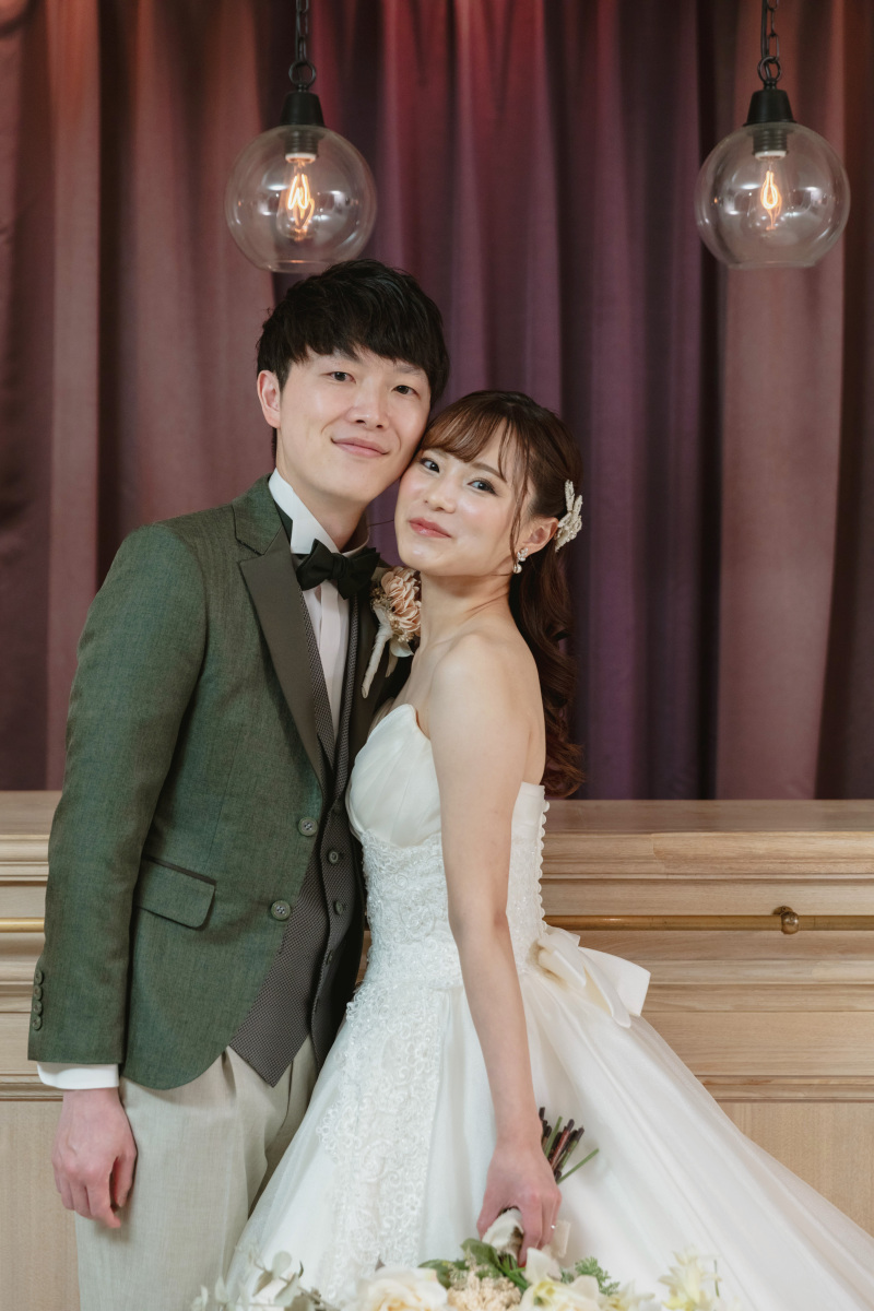 ラストもおふたり仲良くくっついて