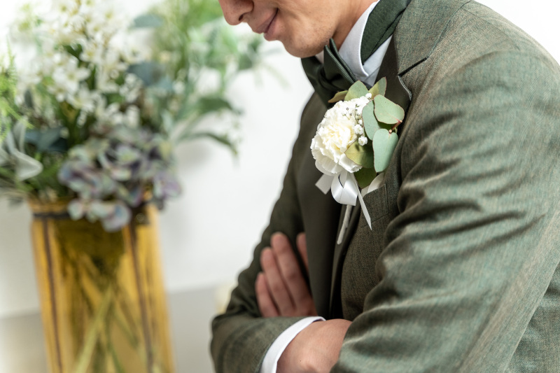 新郎様ソロショット