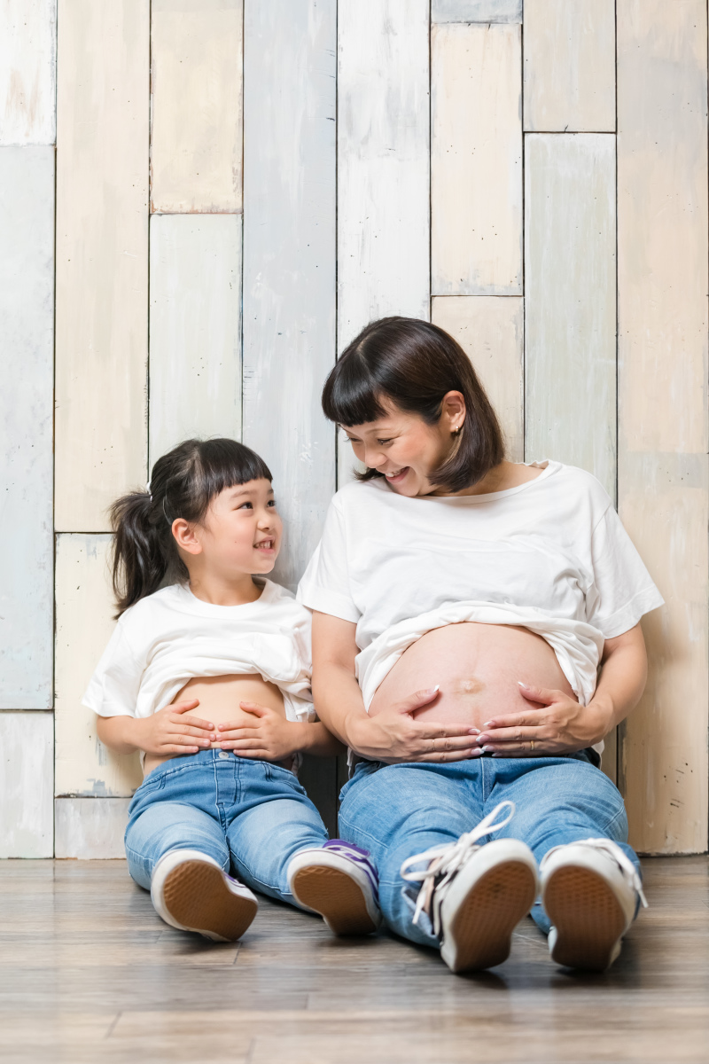 同じポーズで♪