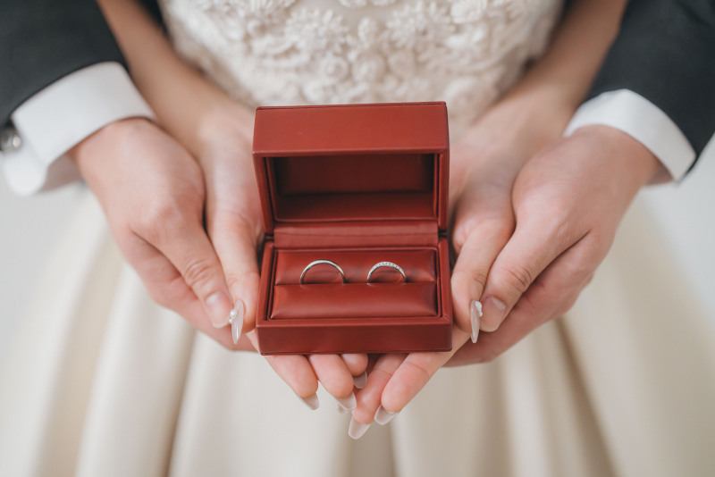 結婚指輪♡