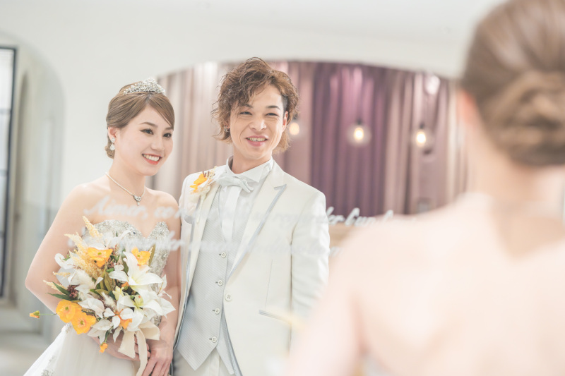 おふたりの晴れ姿もしっかり残します♡