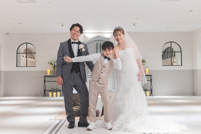 結びもやっぱり3人で！