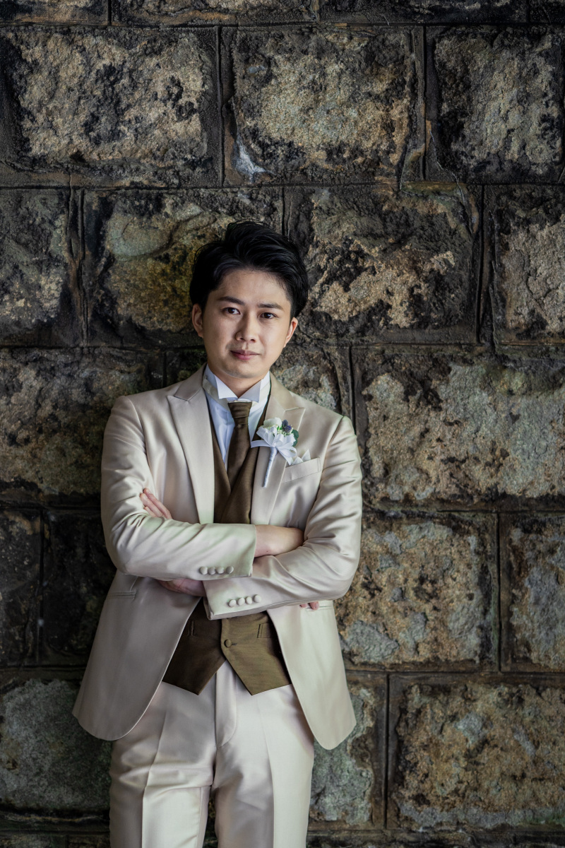 新郎様ソロショット