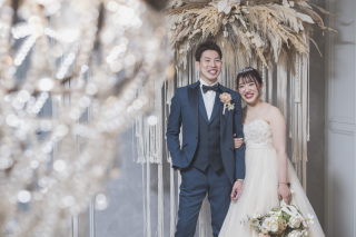 お二人らしく楽しい＊館内洋装