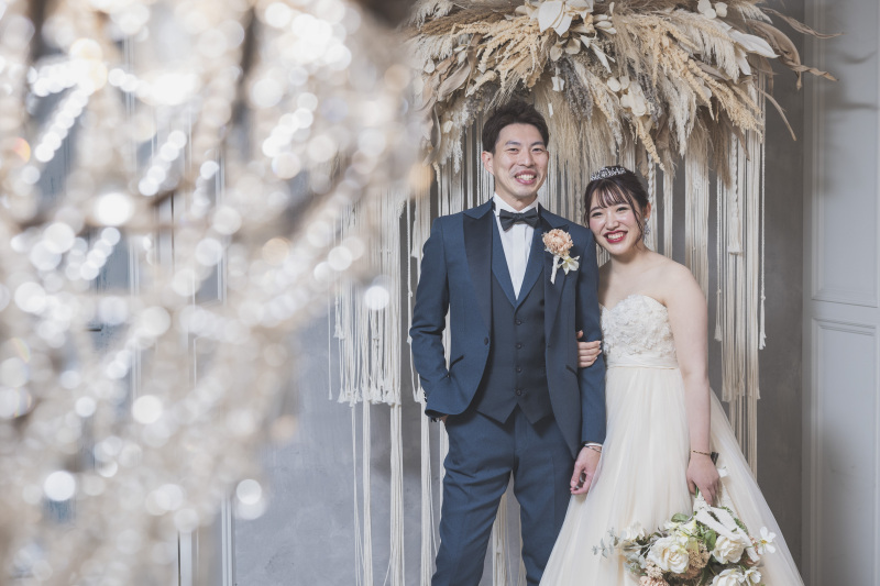 お二人らしく楽しい＊館内洋装