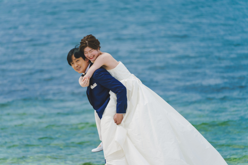 おんぶショット