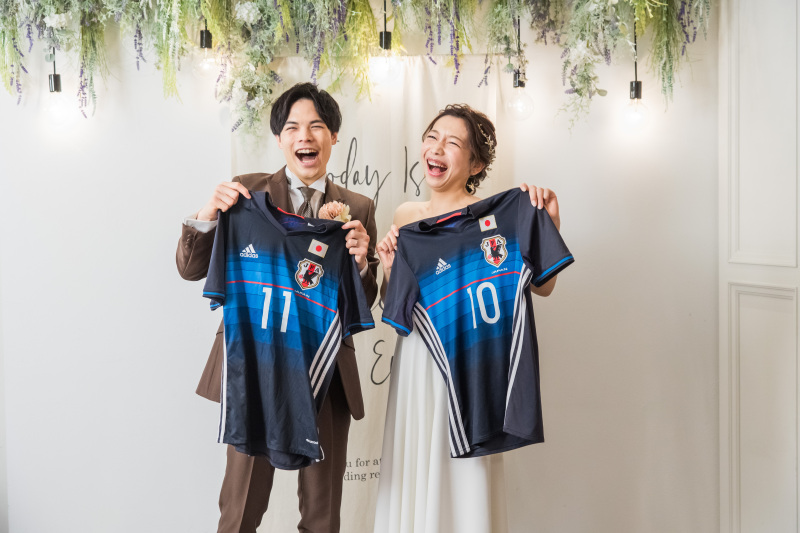 サッカーチームのユニフォーム