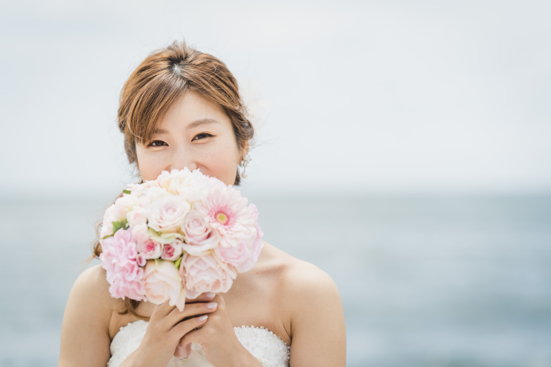 新婦様のソロショット!