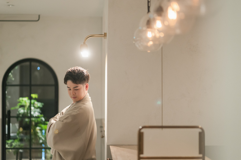 凛としたかっこよさが光るソロショット