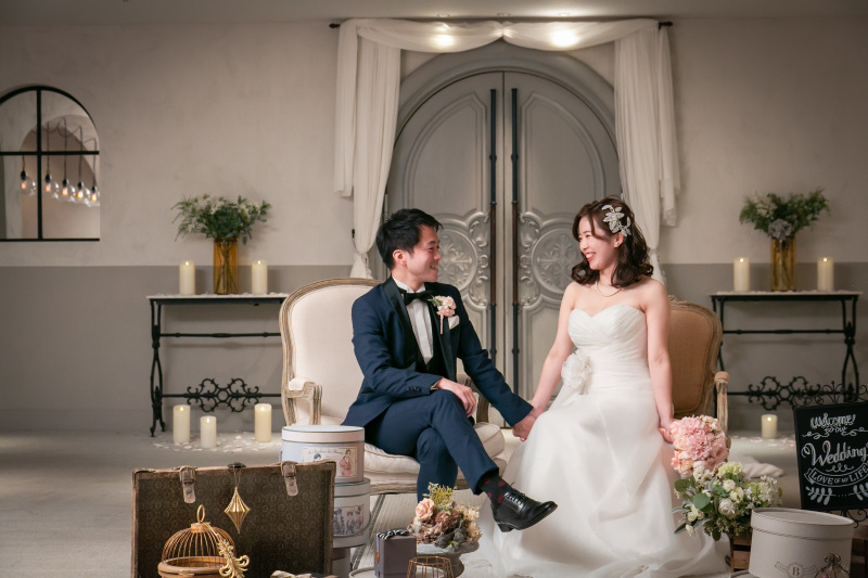 チャペル前のショット