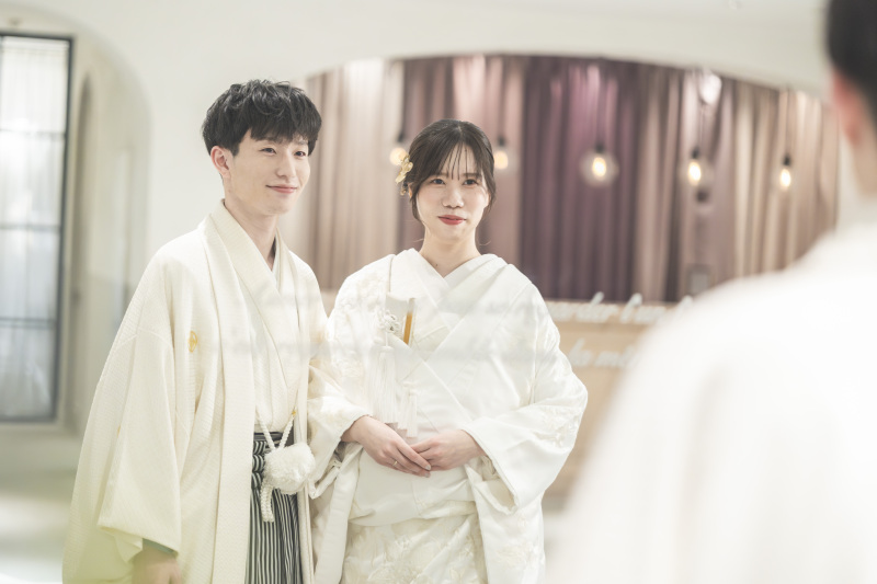 鏡越しショット♡