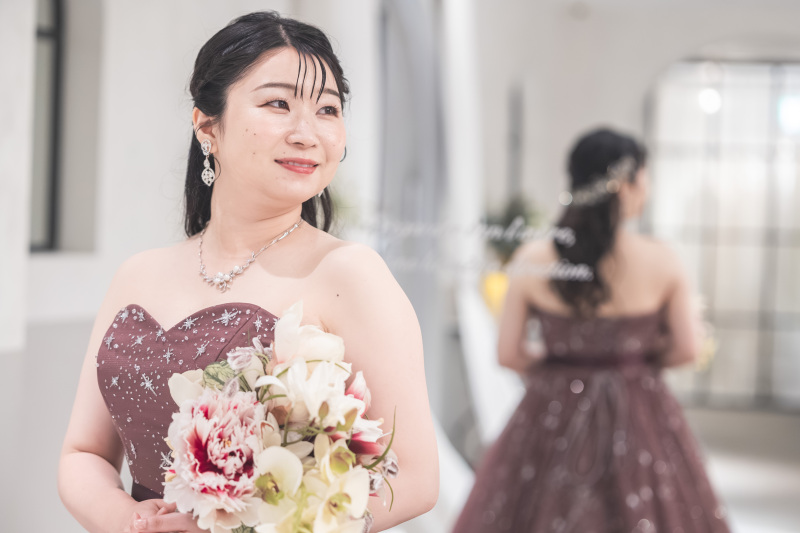 ご新婦様ソロショット♪