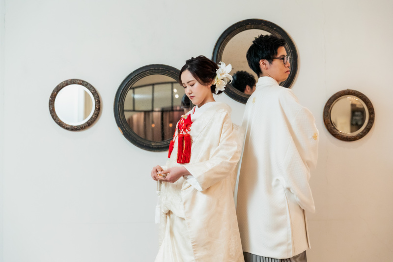 和装から撮影スタート