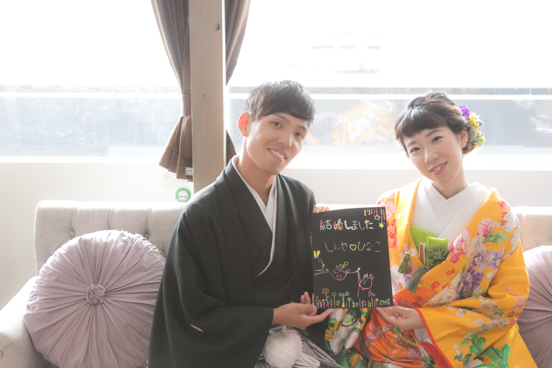 ★館内和装★フォトアイテムで華やかに♩