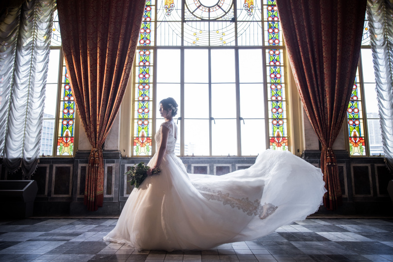 新婦様のソロショット