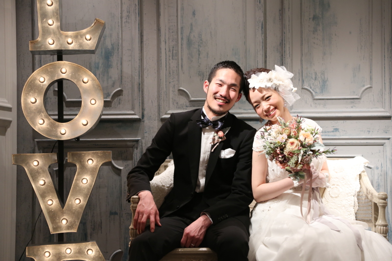 ウェディングドレス&タキシード撮影