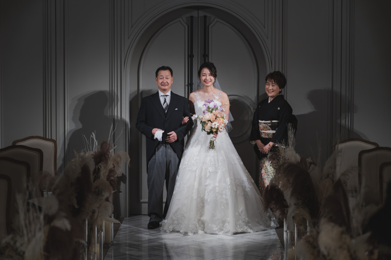 素敵な家族に見守られながら...