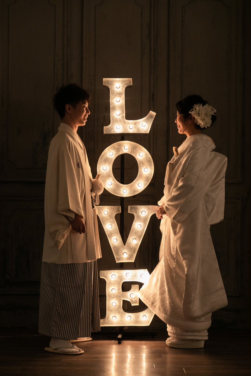 アンティークなマーキーライト。