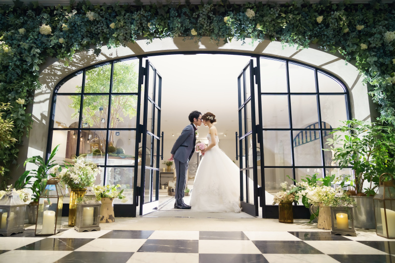 大人気のエントランス!