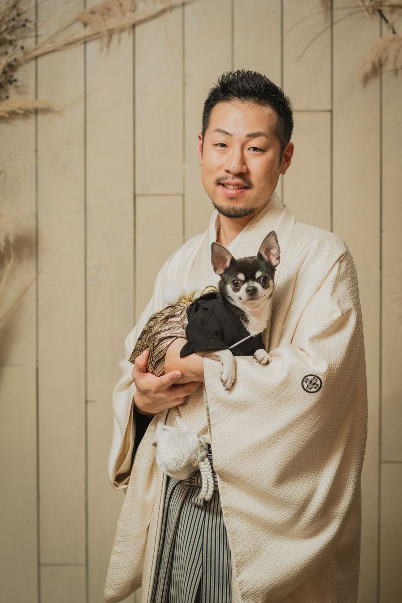 新郎ソロショット