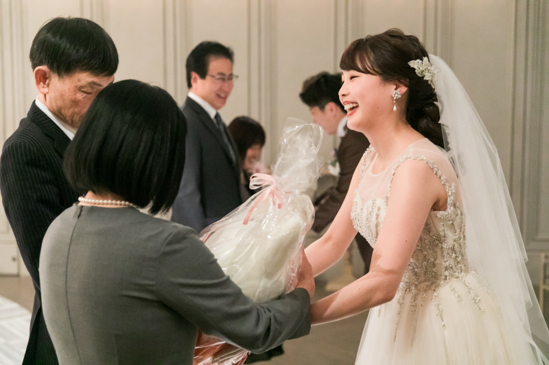 親御様へサプライズ!