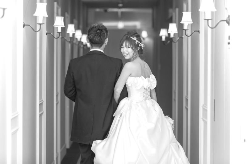 おしゃれな館内でおしゃれなフォトを