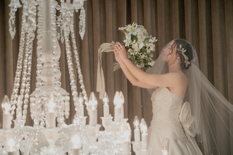 新婦ソロショット