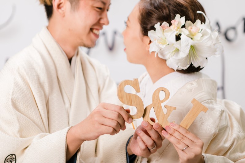 イニシャルを使って♩