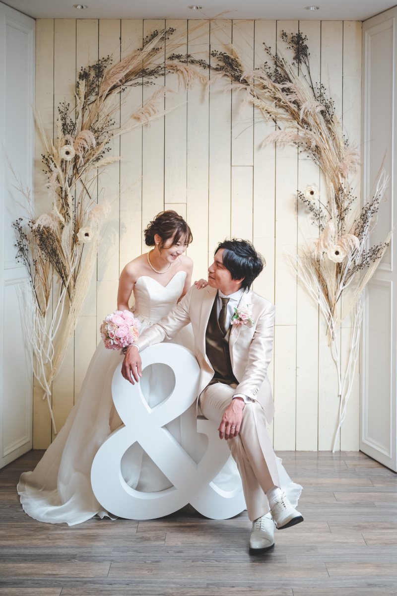 大きな＆のオブジェ