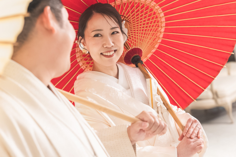 凛と佇む目線の先には・・