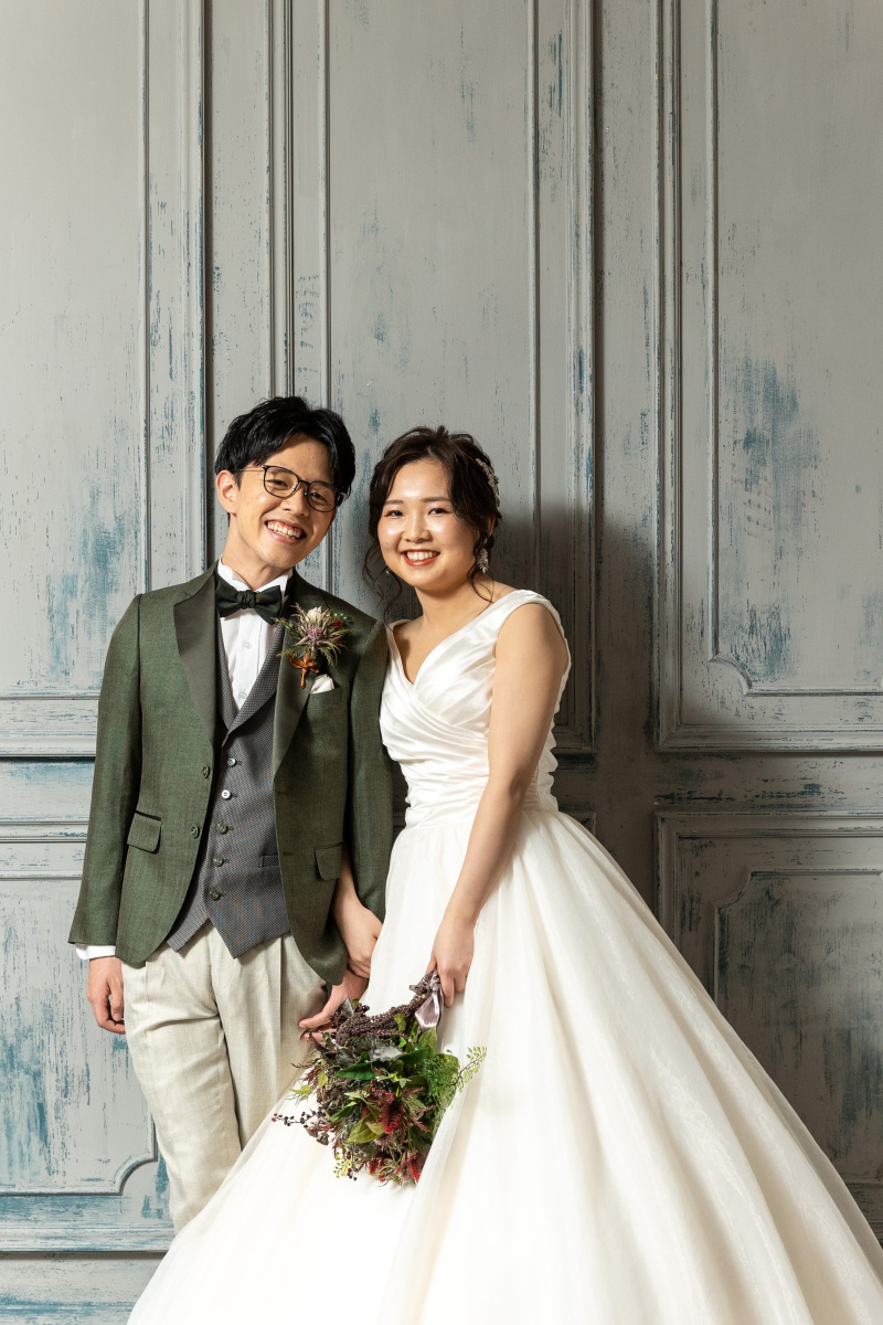 ギュッと寄り添って