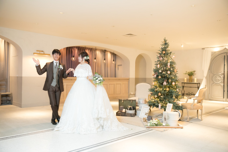 新婦様をリードして♡