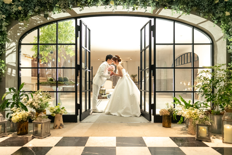 まずはお二人で撮影スタート！